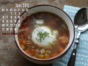 Kalenderblatt Juni