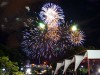 Fireworks im Bayfront park Fireworks im Bayfront park