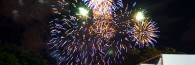 Fireworks im Bayfront park