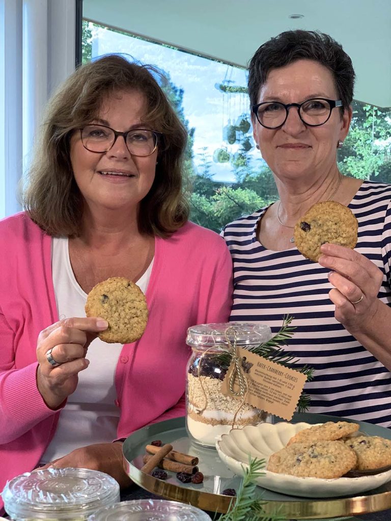 Schönes Geschenk für Freunde - Baking Mix im Glas