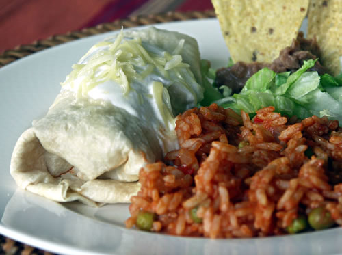 Rezept für TexMex Burritos