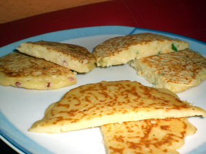 Rice Griddle Cakes (Reispfannkuchen)