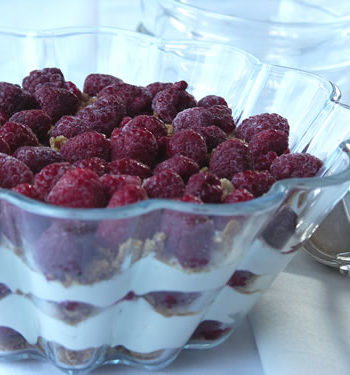 Raspberry Trilfe - Himbeer-Schichtspeise