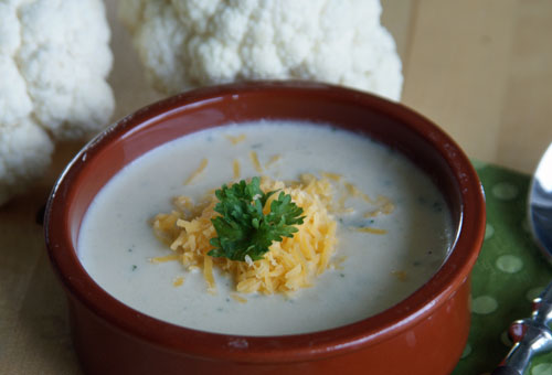 Cauliflower Soup - Blumenkohlsuppe