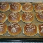 USA-Rezept für einfache Hamburger Buns