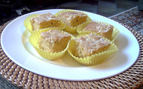 Rezept für Blondies - Brownies ohne Schokolade