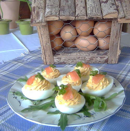 Einfache GefüLlte Eier Deviled Eggs - Rezepte Suchen