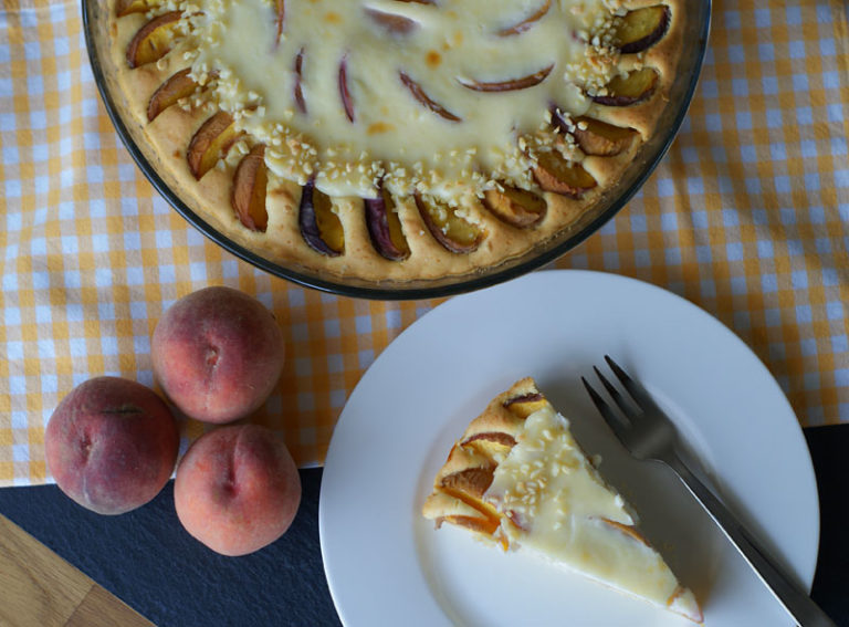 Peaches and Cream Pie