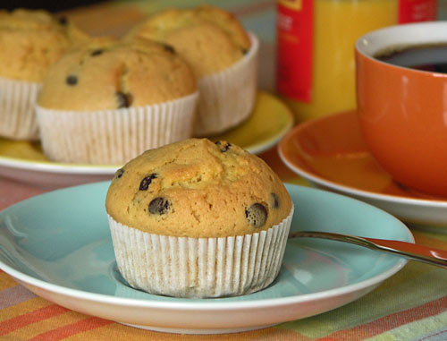 Banana Chocolate Muffins (Bananen-Schoko-Muffins)