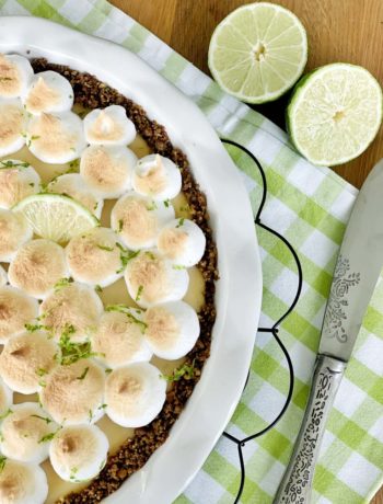 Key Lime Pie mit Baiser