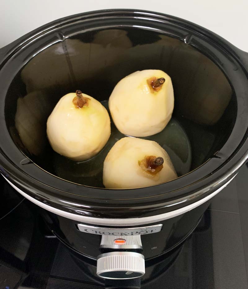 Maple Sauced Pears (Birnen mit Ahornsirup) | USA kulinarisch