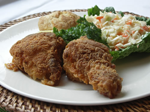 Fried Chicken - gebratenes Huhn