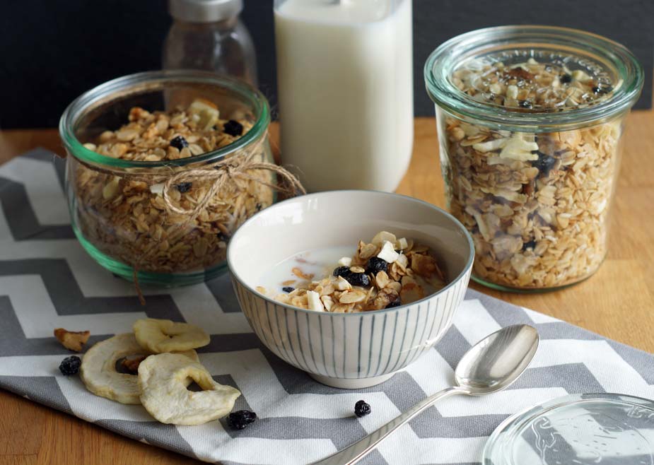 Honey Almond Granola (Honig-Mandel-Knuspermüsli) | USA kulinarisch