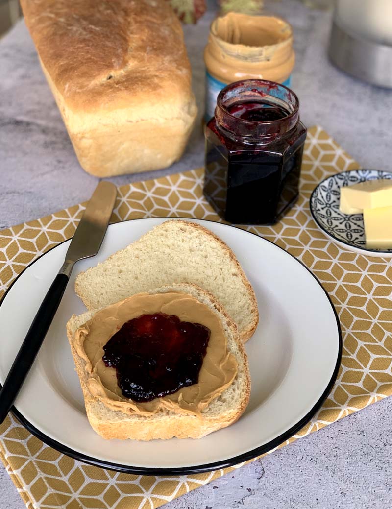 Peanut Butter Jelly Sandwich (mit Erdnussbutter) | USA kulinarisch