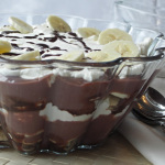 Banana Chocolate  Trifle - Schichtdessert aus den USA