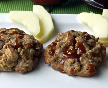 Caramel Apple Cookies - Kekse mit Apfel und Karamell