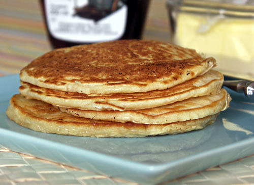 Rezept für Pancakes - amerikanische Pfannkuchen