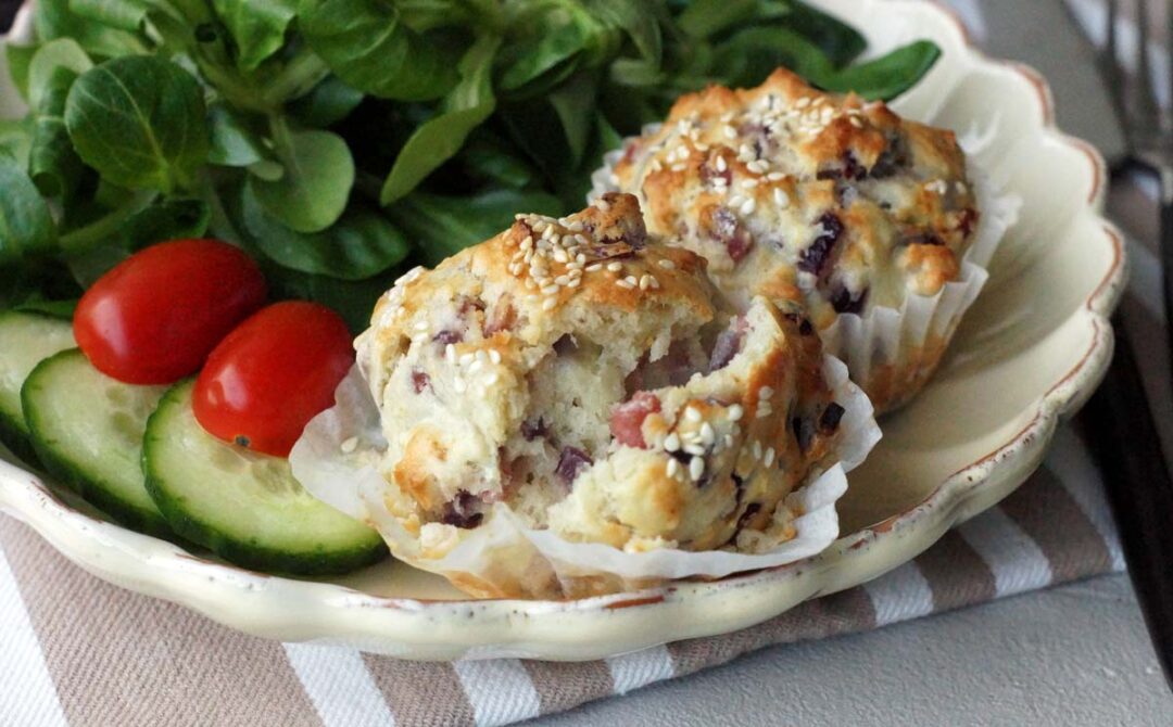 Onion Bacon Muffins (Speck Zwiebel Muffins) | USA kulinarisch