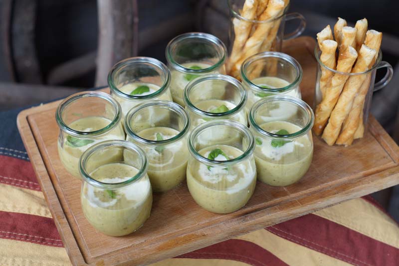 Zucchini Bisque (Zucchinisuppe) | USA kulinarisch