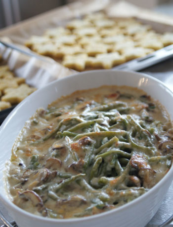 Green Bean Casserole from scratch