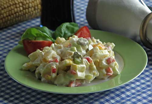 American Potato Salad (Kartoffelsalat)