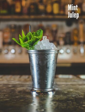 Rezept für den amerikanischen Cocktail Mint Julep
