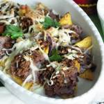 Rezept für Nachos - überbackene Tortillachips