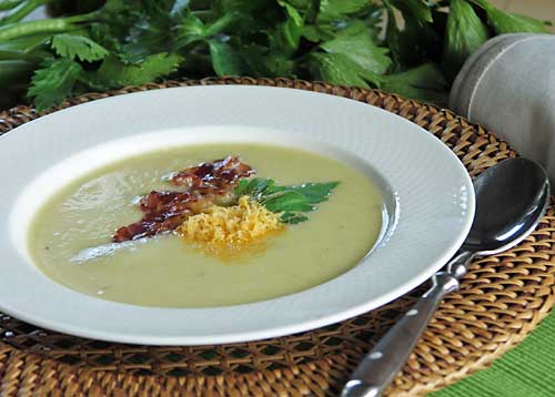 Rezept für Potato Cheese Soup - Kartoffel-Käse-Suppe