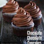 Amerikanisches Rezept für Chocolate Chocolate Cupcakes