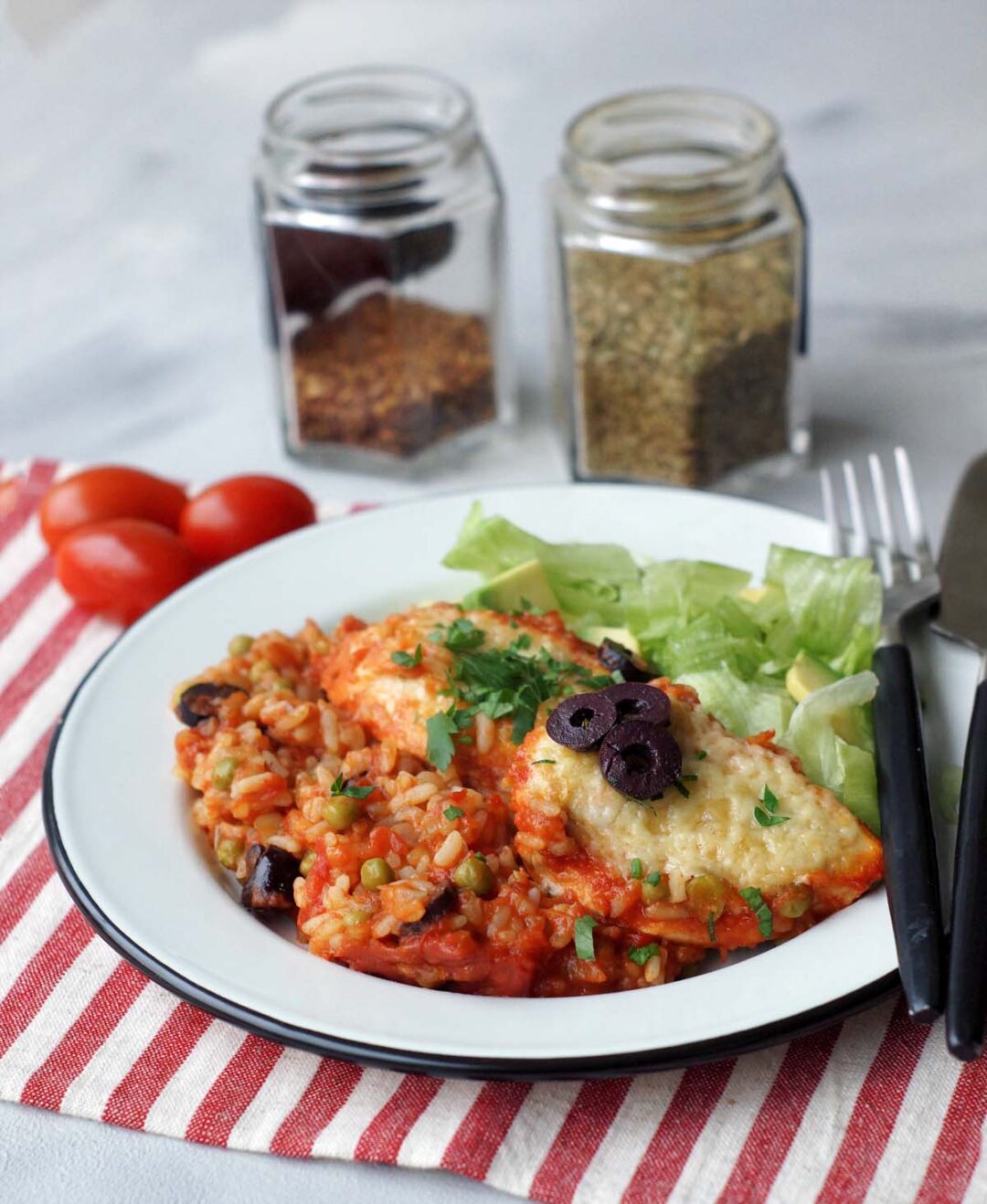 Amerikanisches Rezept für Mexican Chicken Bake