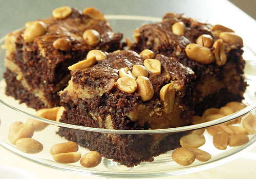 Peanut Butter Chocolate Brownies (Erdnuss-Schoko-Schnitten) – USA ...