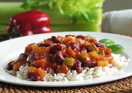 Red Beans and Rice (rote Bohnen und Reis)