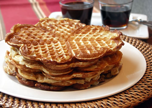 Yeast Waffles / Hefewaffeln