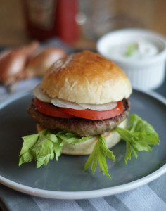 Greek Burger (Burger griechische Art)