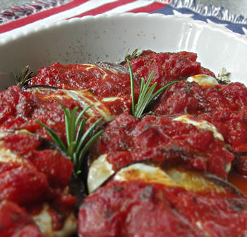 USA-Rezept für Eggplant Parmigiana