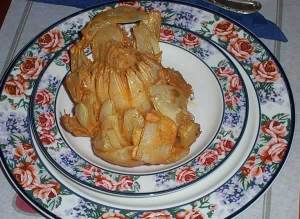 Blooming Onion (ausgebackene Zwiebel)