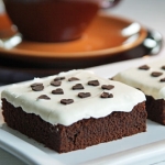 Rezept für Mascarpone Brownies aus den USA