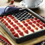 Rezept für Flaggenkuchen / Flag Cake