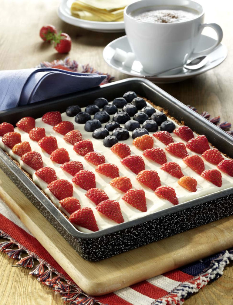 Flag Cake (USA-Flaggenkuchen)