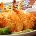 Fried Shrimps - fritierte Garnelen