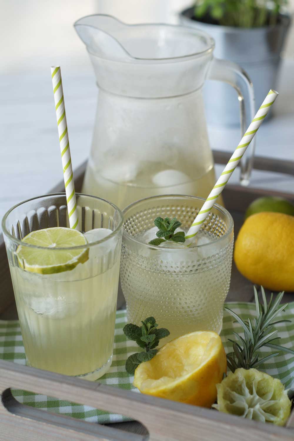 USA Lemonade Rezept oder Limeaid (Limonade) | USA kulinarisch