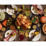 Thanksgiving-Tisch in den USa