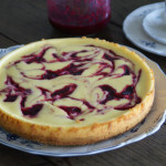 Rezept für White Chocolate Cranberry Cheesecake