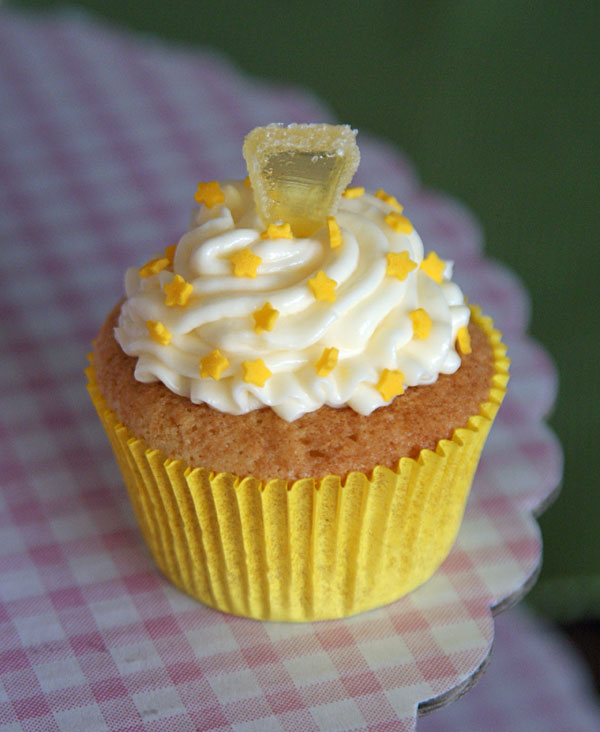 Rezept für Lemon Cupcake / Zitronenküchlein