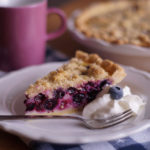 USA-Rezept für Blueberry Cream Pie