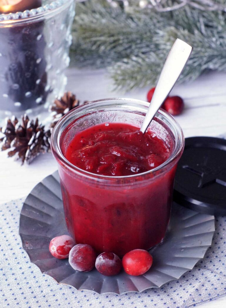 USA-Rezept für Cranberry-Sauce