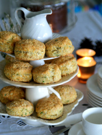 Käse-Nuss-Scones