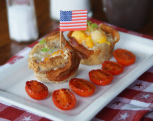 Kulinarischer Roadtrip USA: Bacon, Egg & Toast Cups