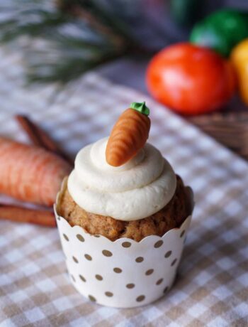 USA-Rezept für Carrot Cupcakes mit Cream Cheese Frosting