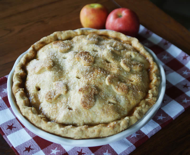 American Apple Pie (klassischer Apfelkuchen) | USA kulinarisch